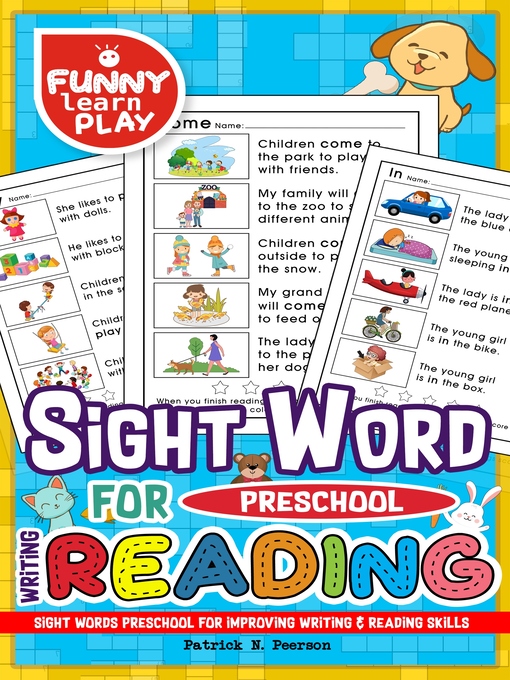 Title details for Sight Words Preschool by Patrick N. Peerson - Available